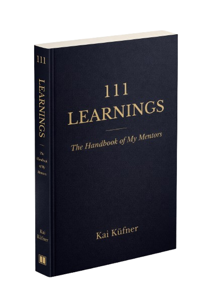111 Learnings — Das Handbuch meiner Mentoren
